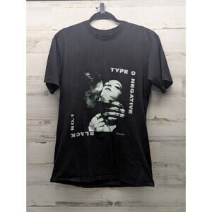 Type O Negative Black No. 1 Tour Band Concert Shirt Vintage Mens L 1994 Cressona